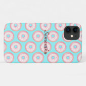 Coques Case-Mate iPhone Aquarelle Pink Glazed Sprinkts (Dos (Horizontal))