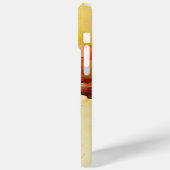 Coques Case-Mate iPhone Aquarelle Plante pointillé Nom personnalisé (Verso / Gauche)