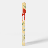 Coques Case-Mate iPhone Aquarelle Poinsettia (Verso / Droite)