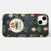 Coques Case-Mate iPhone Aquarelle Pointe Plante Terracotta Pots Rustique (Verso (horizontal))