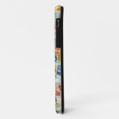 Coques Case-Mate iPhone Aquarelle Postage Timbres (Dos/Gauche)