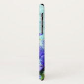 Coques Case-Mate iPhone Aquarelle pourpre d'iris (Dos/Gauche)