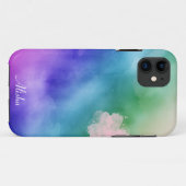 Coques Case-Mate iPhone Aquarelle Rainbow color (Dos (Horizontal))