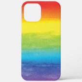 Coques Case-Mate iPhone Aquarelle Rainbow Pride brillant Vibrant (Verso)