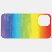 Coques Case-Mate iPhone Aquarelle Rainbow Pride brillant Vibrant (Verso / Droite)