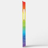 Coques Case-Mate iPhone Aquarelle Rainbow Pride brillant Vibrant (Verso / Gauche)