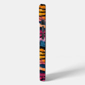 Coques Case-Mate iPhone Aquarelle Rainbow Tiger rayures (Verso / Gauche)