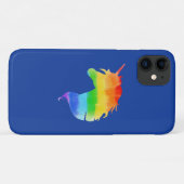 Coques Case-Mate iPhone Aquarelle Rainbow Unicorn (Dos (Horizontal))