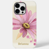 Coques Case-Mate iPhone Aquarelle rose (Verso)
