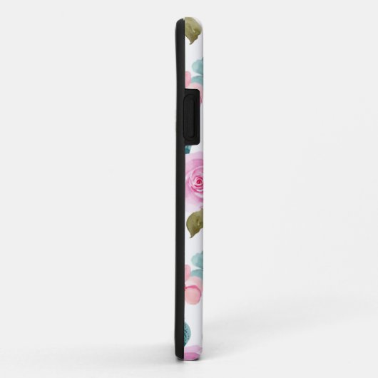 Coques Case-Mate iPhone Aquarelle rose (Dos/Droite)