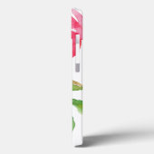Coques Case-Mate iPhone Aquarelle rose Fille Motif Floral (Verso / Gauche)