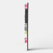 Coques Case-Mate iPhone Aquarelle rose Fleurs de Jardin (Verso / Gauche)