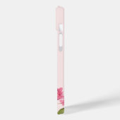Coques Case-Mate iPhone Aquarelle rose Hydrangée Lacecaps Illustration (Verso / Gauche)