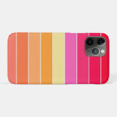 Coques Case-Mate iPhone Aquarelle rose, orange et jaune (Dos (Horizontal))