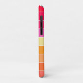 Coques Case-Mate iPhone Aquarelle rose, orange et jaune (Dos/Gauche)
