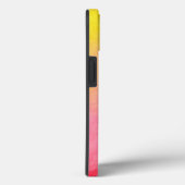 Coques Case-Mate iPhone Aquarelle rose orange jaune Ombre (Verso / Droite)