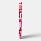 Coques Case-Mate iPhone Aquarelle rose Peony (Verso / Droite)