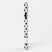 Coques Case-Mate iPhone aquarelle rose rousse bordeaux roses pois (Dos/Droite)