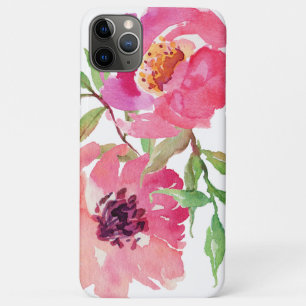 Case-Mate iPhone Case Aquarelle rose vif Fille Motif Floral