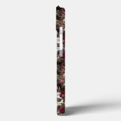 Coques Case-Mate iPhone Aquarelle Roses de crâne personnalisée (Verso / Gauche)