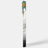 Coques Case-Mate iPhone Aquarelle Roses Fleur avec votre Monogramme (Verso / Gauche)