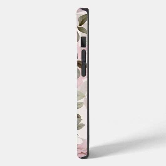 Coques Case-Mate iPhone Aquarelle Roses roses (Verso / Gauche)