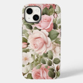 Coques Case-Mate iPhone Aquarelle Roses roses (Verso)