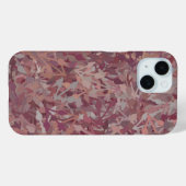 Coques Case-Mate iPhone Aquarelle rouge Brown gris de luxe Art Abstrait (Verso (horizontal))