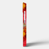 Coques Case-Mate iPhone Aquarelle rouge jaune (Verso / Gauche)