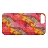Coques Case-Mate iPhone Aquarelle rouge jaune (Dos (Horizontal))