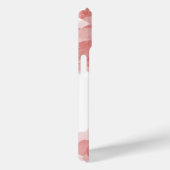 Coques Case-Mate iPhone Aquarelle rouge magique Rose de luxe Art Abstrait (Verso / Droite)