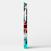 Coques Case-Mate iPhone Aquarelle sans couture motif avec poissons exotiqu (Verso / Gauche)