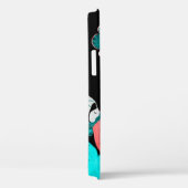 Coques Case-Mate iPhone Aquarelle sans couture motif avec poissons exotiqu (Verso / Droite)