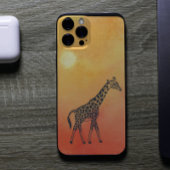 Coques Case-Mate iPhone Aquarelle Sunrise Giraffe