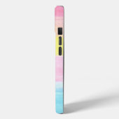 Coques Case-Mate iPhone Aquarelle Sunset Horizon Abstraite (Verso / Gauche)