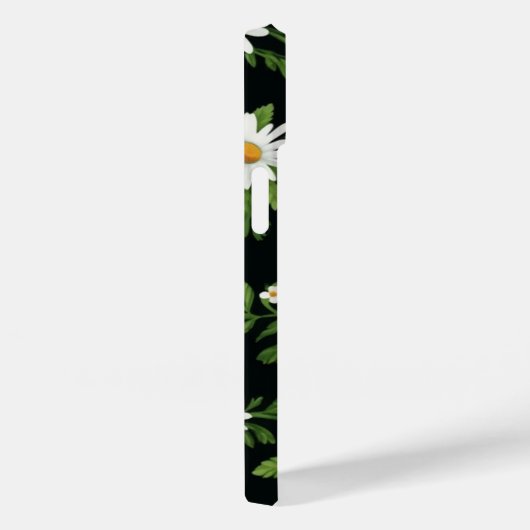 Coques Case-Mate iPhone Aquarelle sur noir (Verso / Droite)