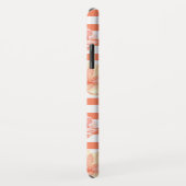 Coques Case-Mate iPhone Aquarelle tendance Coral Floral Motif (Dos/Droite)