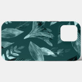 Coques Case-Mate iPhone Aquarelle tombée feuilles 10 (Verso (horizontal))