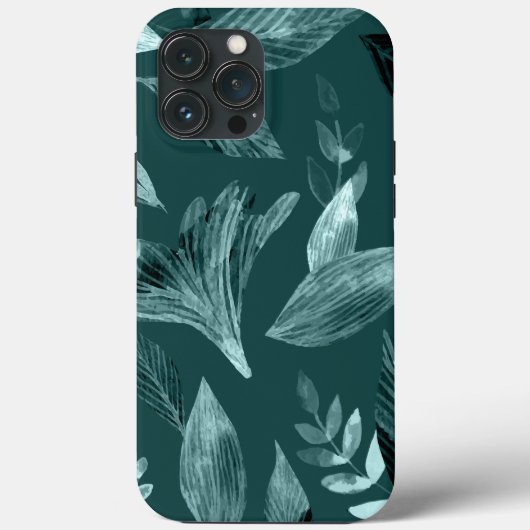 Coques Case-Mate iPhone Aquarelle tombée feuilles 10 (Verso)