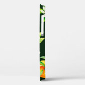 Coques Case-Mate iPhone Aquarelle transparente agrumes et pattes feuilles (Verso / Gauche)