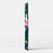 Coques Case-Mate iPhone Aquarelle transparente motif avec fleur de pavot à (Verso / Droite)