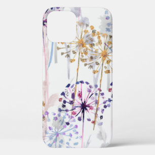 Case-Mate iPhone Case Aquarelle transparente motif floral sauvage à la m