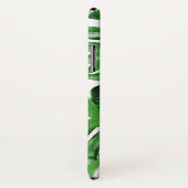 Coques Case-Mate iPhone Aquarelle Tropical Monstera Feuille Motif (Dos/Droite)