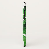 Coques Case-Mate iPhone Aquarelle Tropical Monstera Feuille Motif (Dos/Gauche)