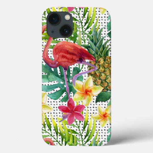 Coques Case-Mate iPhone Aquarelle tropicale (Verso)
