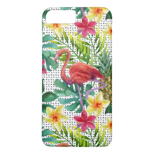Coques Case-Mate iPhone Aquarelle tropicale (Dos)