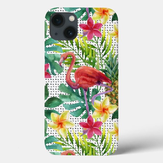 Coques Case-Mate iPhone Aquarelle tropicale (Verso)