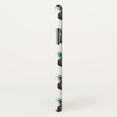 Coques Case-Mate iPhone Aquarelle tropicale à ananas (Dos/Droite)