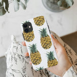 Case-Mate iPhone Case Aquarelle tropicale ananas Motif sans couture<br><div class="desc">Aquarelle tropicale ananas Motif sans couture</div>