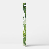 Coques Case-Mate iPhone Aquarelle tropicale de Monstera verte (Verso / Droite)